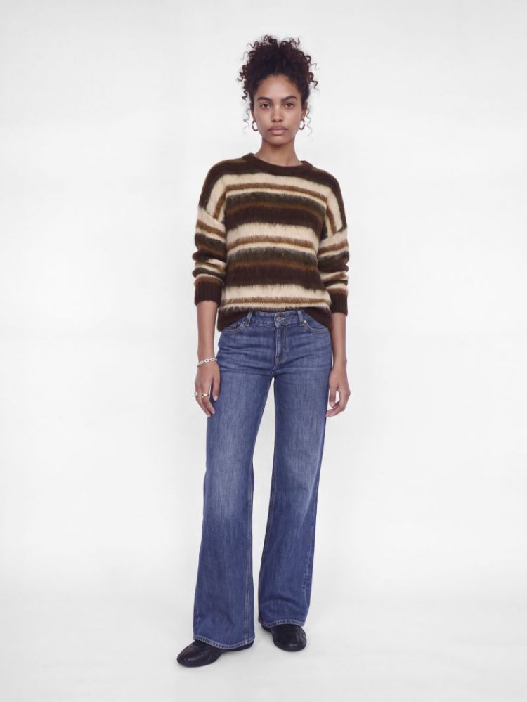 JXJOE CREW NECK KNIT 176966001 Fudge