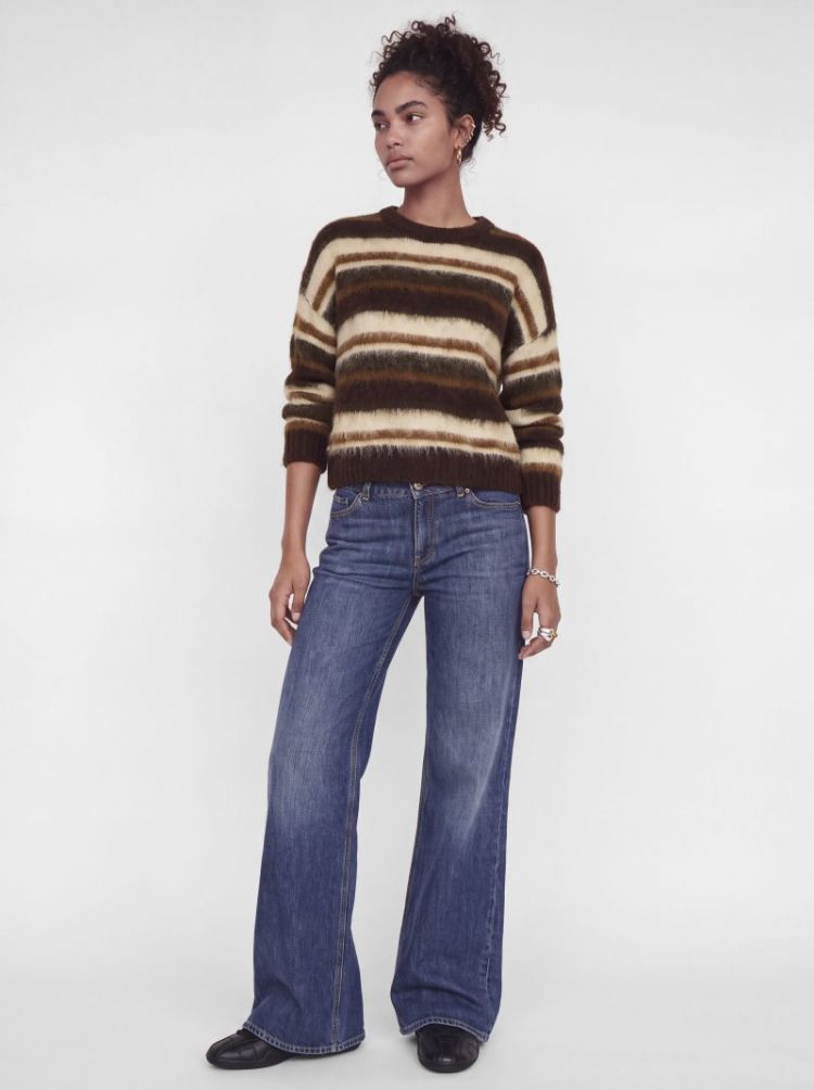 JXJOE CREW NECK KNIT 176966001 Fudge