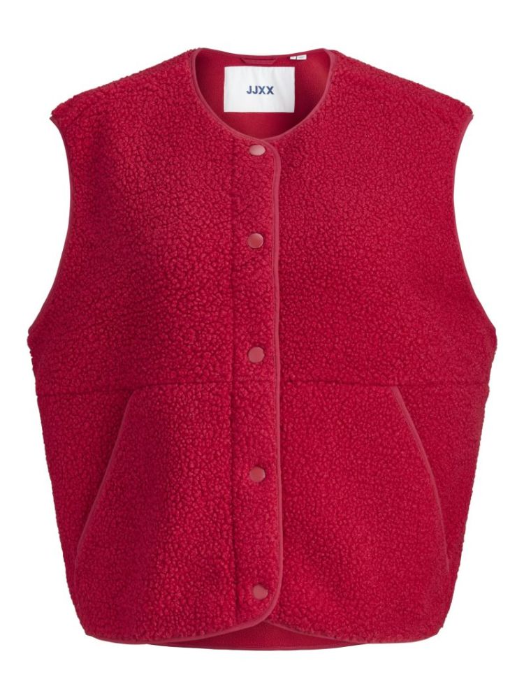 JXVERA TEDDY VEST OTW NOOS 177240 Scarlet