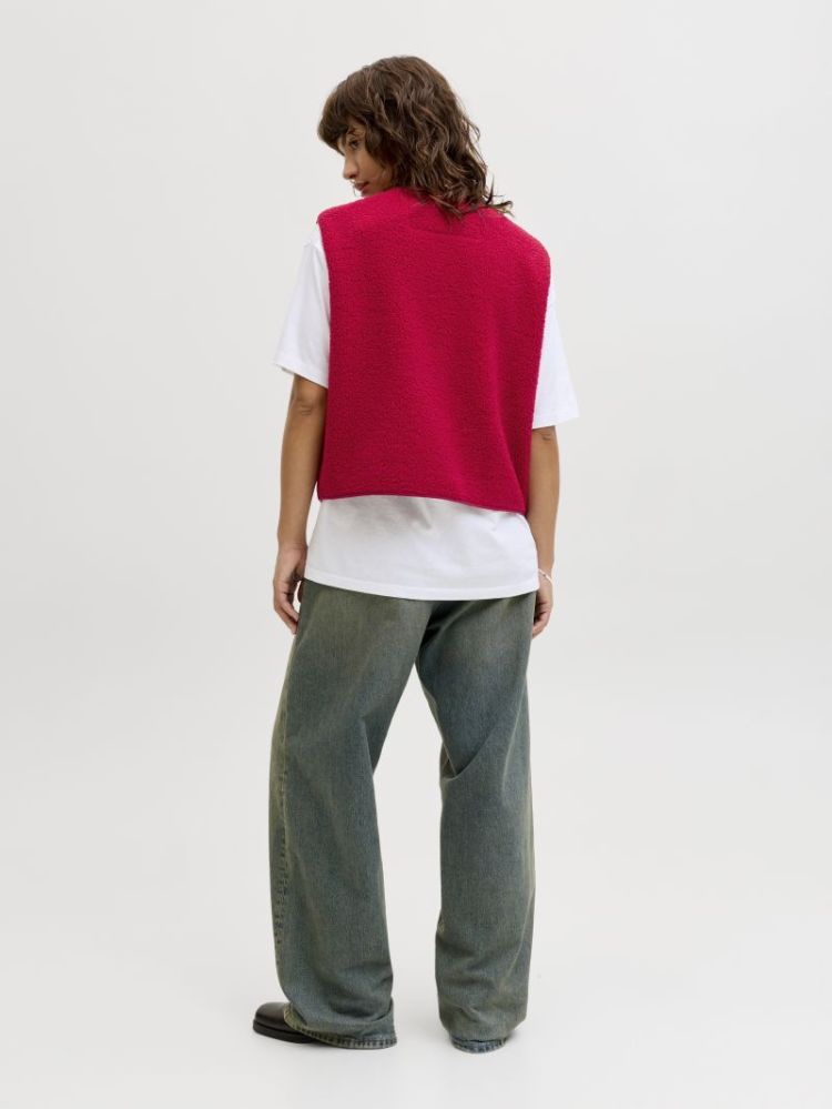 JXVERA TEDDY VEST OTW NOOS 177240 Scarlet