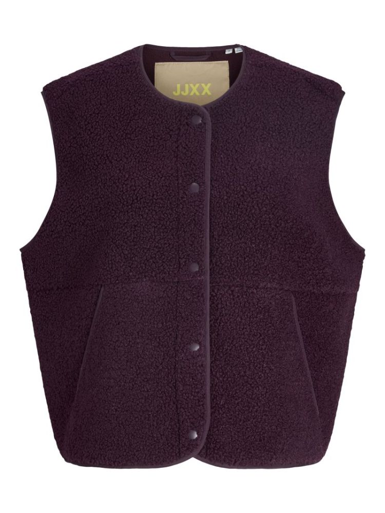 JXVERA TEDDY VEST OTW NOOS 176841 Winetast