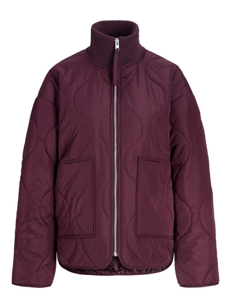 JXSERENA MID QUILTED JACKET OT 176841 Winetast
