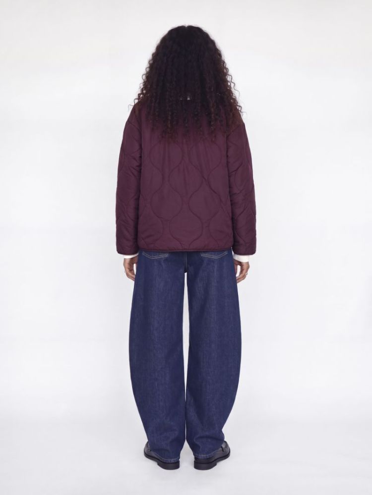 JXSERENA MID QUILTED JACKET OT 176841 Winetast
