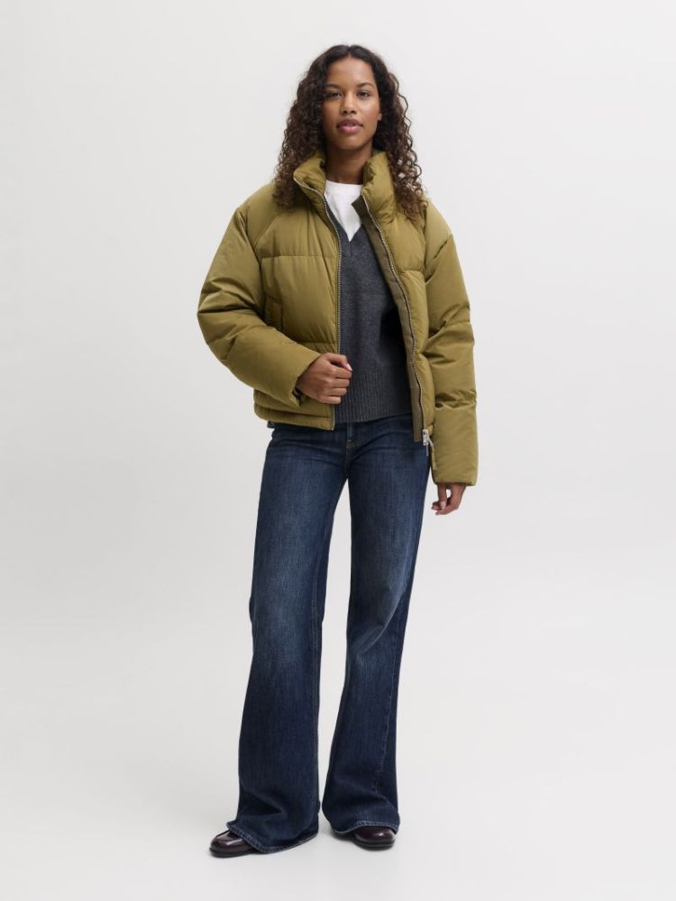 JXLUBA SHORT DOWN JACKET OTW 176062 Nutria