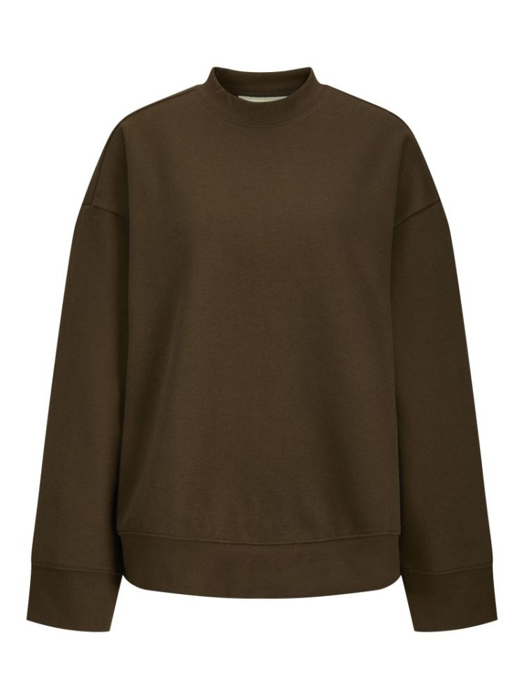 JXSOPHIA BOXY LS CREW SWEAT SW 176191 Demitass