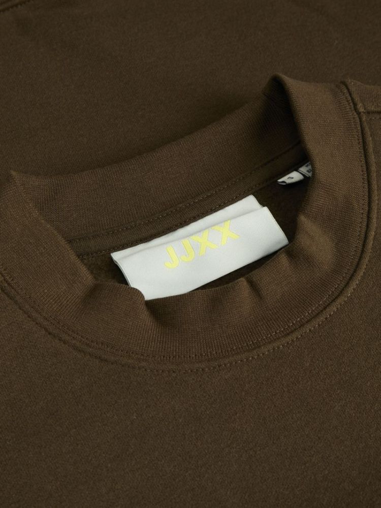 JXSOPHIA BOXY LS CREW SWEAT SW 176191 Demitass