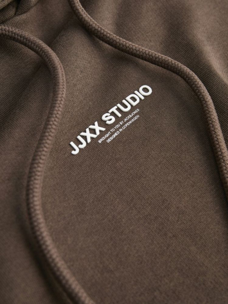 JXSTUDIO VESTERBRO LS RLX HOOD 176126001 Brack