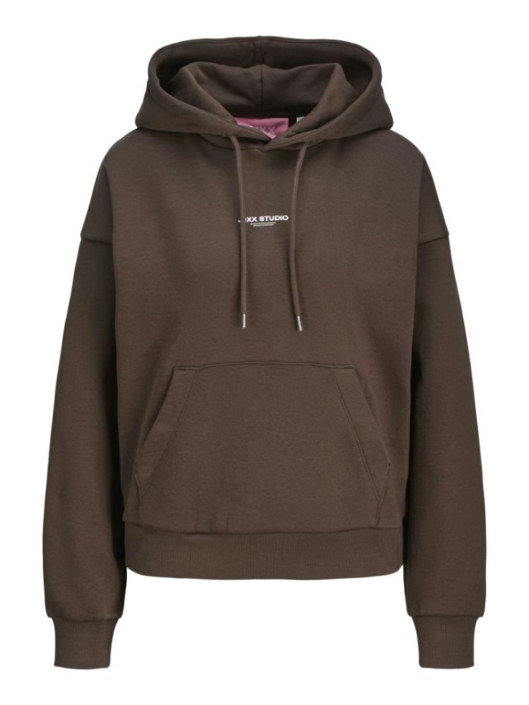 JXSTUDIO VESTERBRO LS RLX HOOD 176126001 Brack
