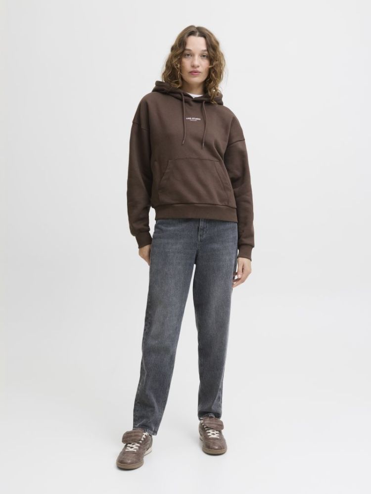 JXSTUDIO VESTERBRO LS RLX HOOD 176126001 Brack