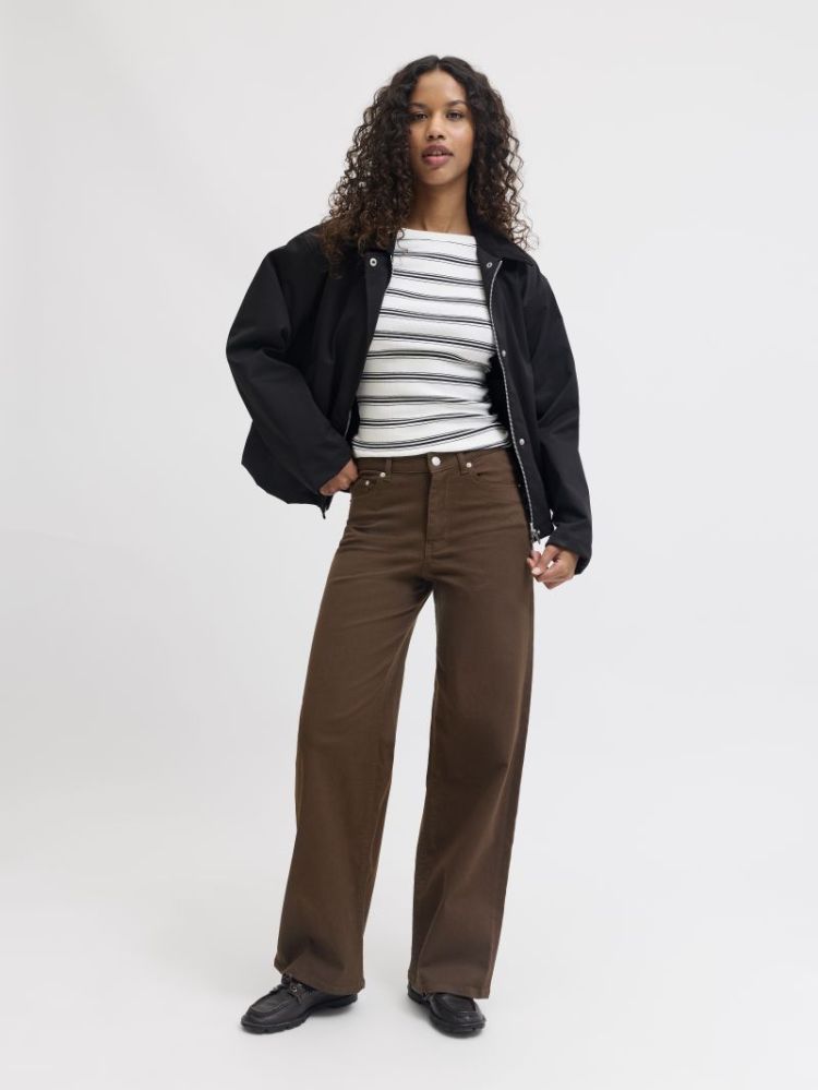 JXZOE SARAH WIDE HW PANTS PNT  176191 Demitass