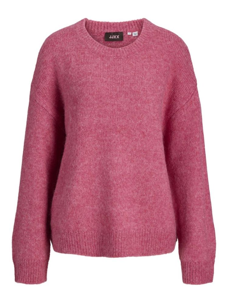 JXLOU CREW NECK KNIT SN 307369 Pink Pow