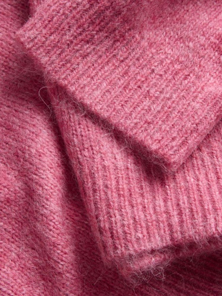 JXLOU CREW NECK KNIT SN 307369 Pink Pow