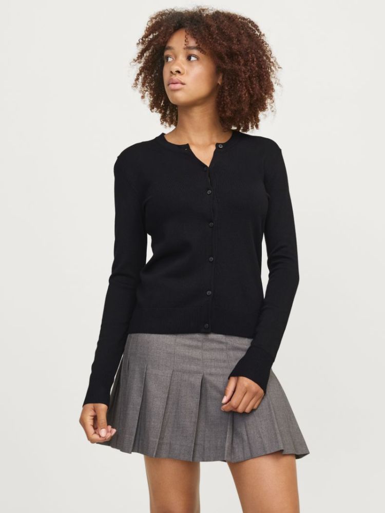 JXOPHELIA COMFY CARDIGAN KNIT 178012001 Black
