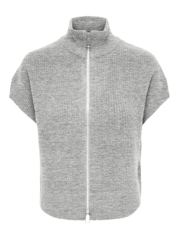 ONLBIANCA SL HIGHNECK ZIP VEST 179075002 Mediu