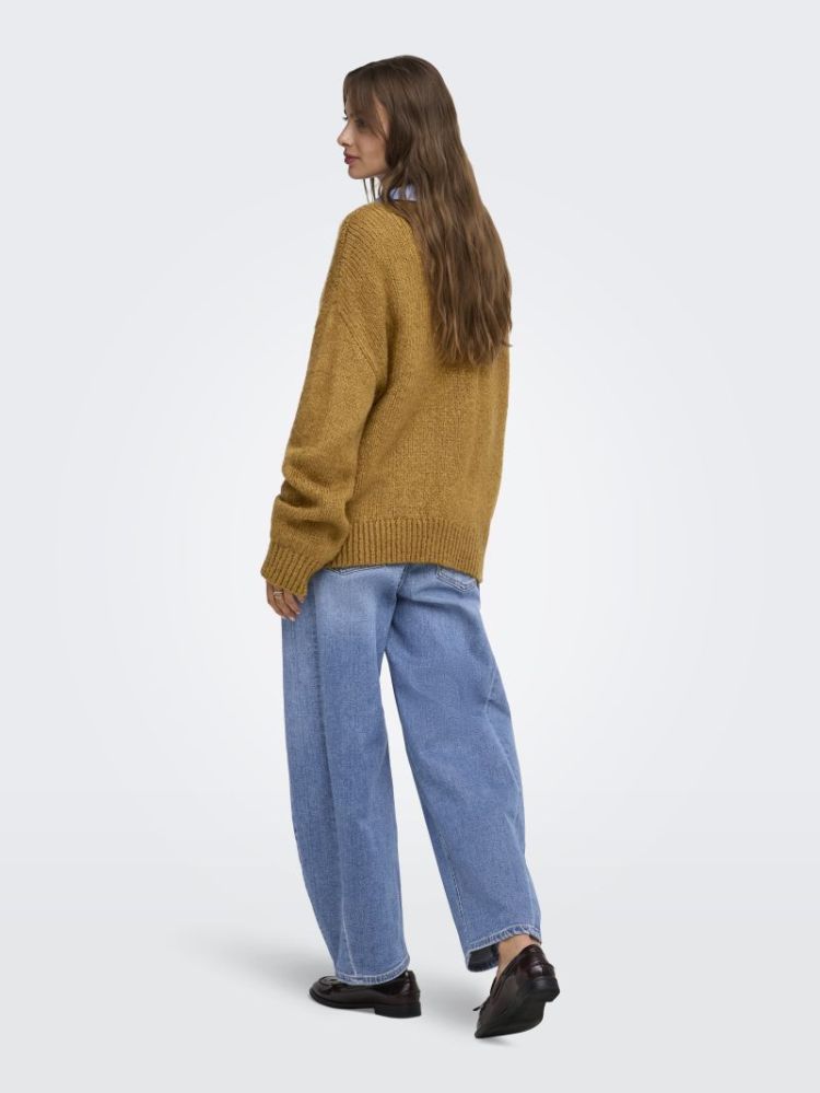 ONLHENRY LS O-NECK KNT 198123 Wood Thr