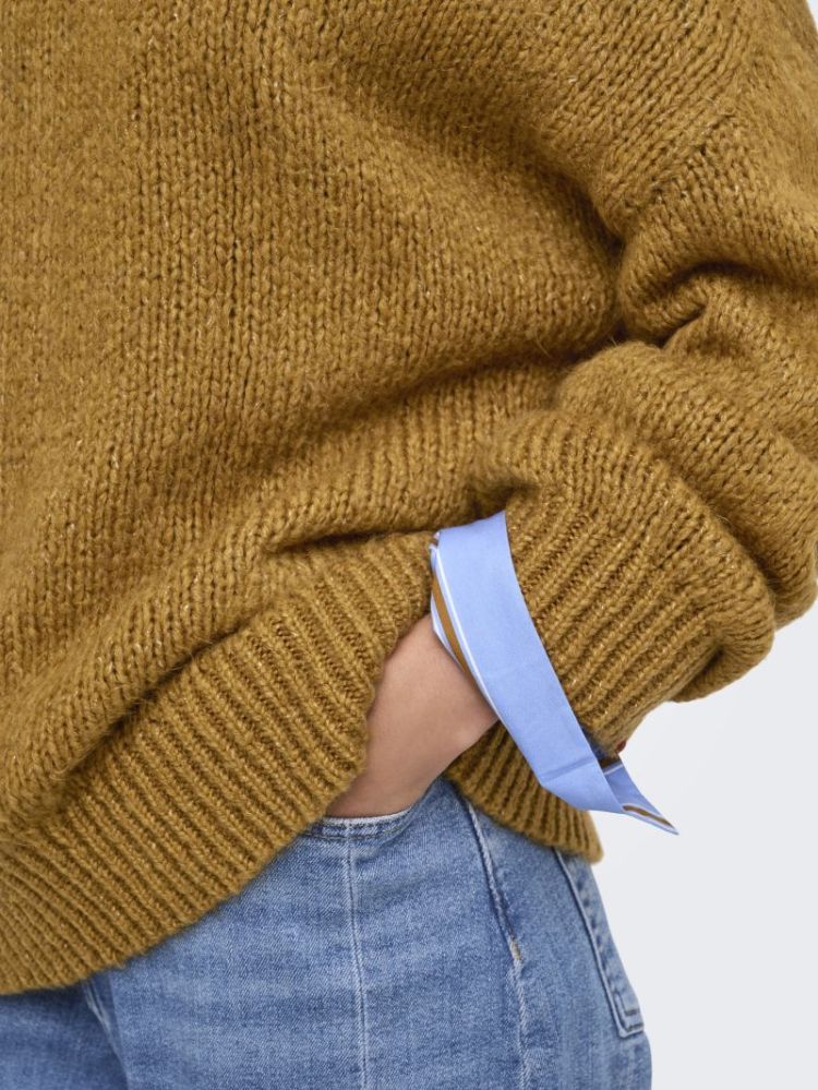 ONLHENRY LS O-NECK KNT 198123 Wood Thr