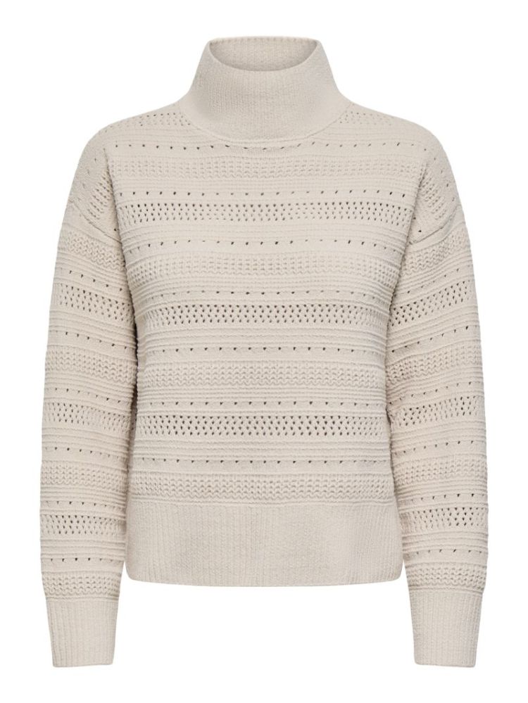 ONLGLOBE LS PATTERN HIGHNECK B 180083 Birch