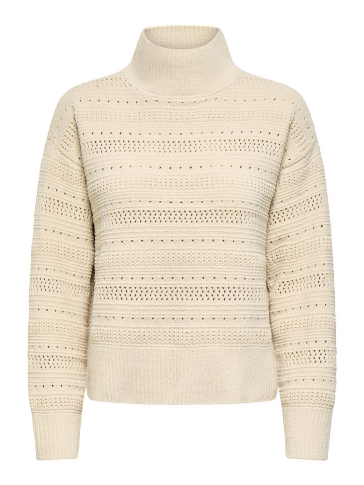 ONLGLOBE LS PATTERN HIGHNECK B 180083 Birch