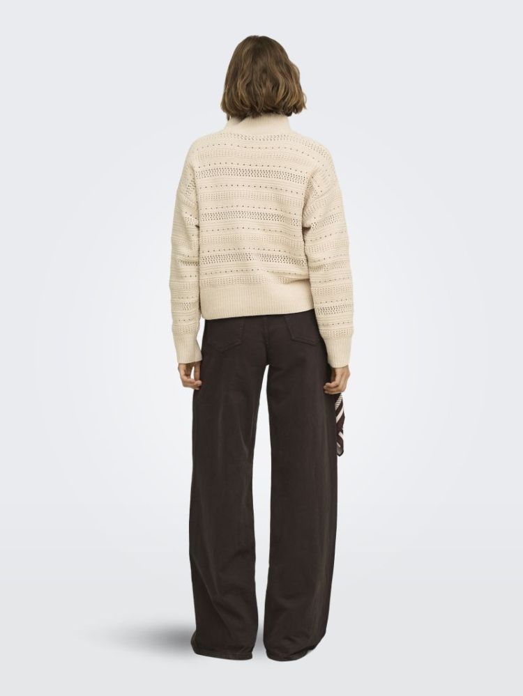 ONLGLOBE LS PATTERN HIGHNECK B 180083 Birch