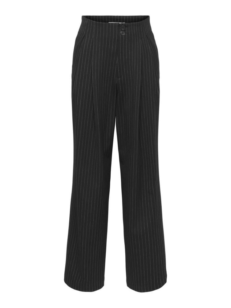 ONLDUNE HW WIDE PINSTRIPE PANT 194962001 Night