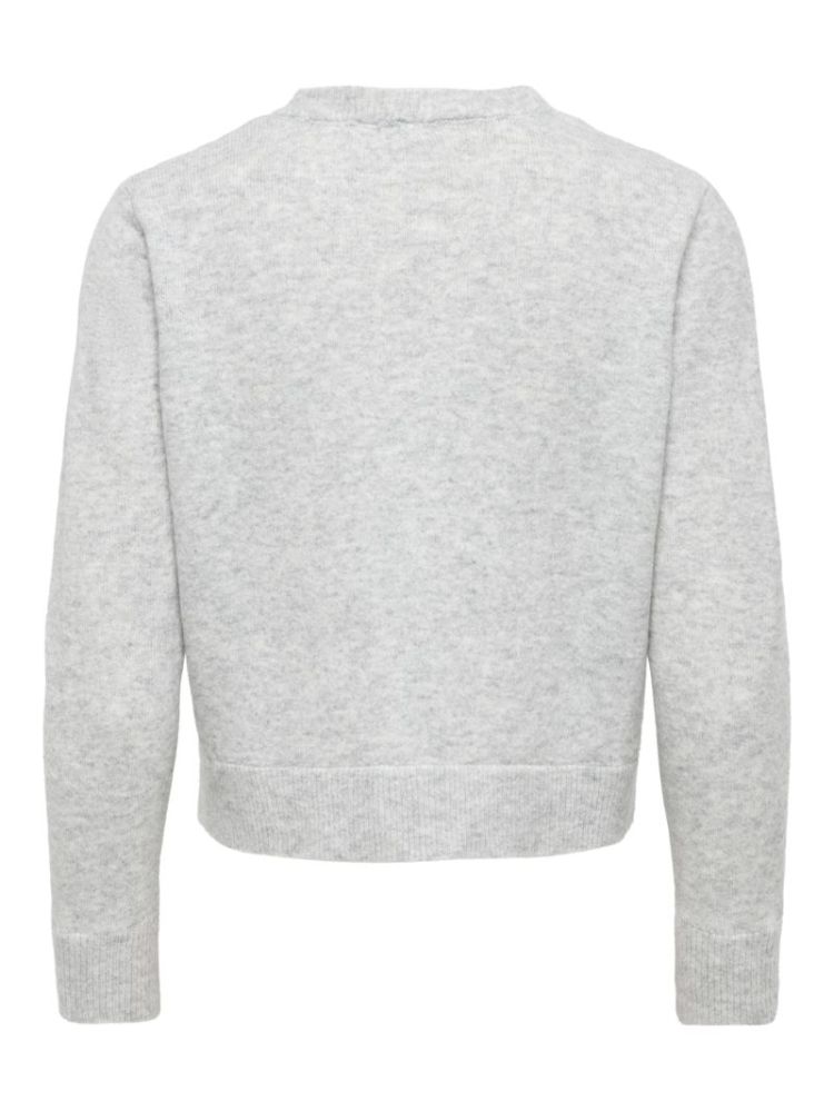 ONLRINE LS O-NECK MIX CARDIGAN 179073001 Light