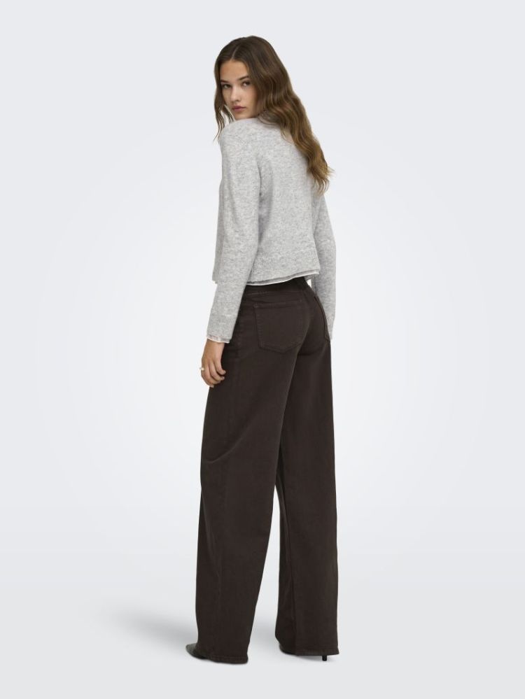 ONLRINE LS O-NECK MIX CARDIGAN 179073001 Light