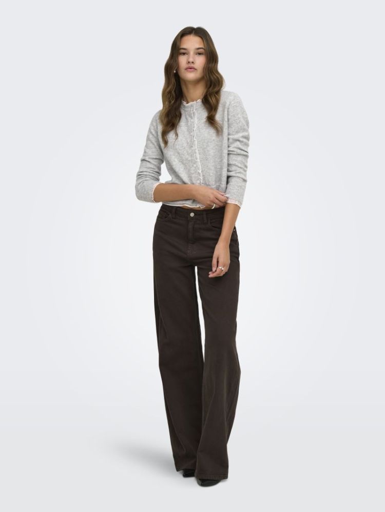 ONLRINE LS O-NECK MIX CARDIGAN 179073001 Light