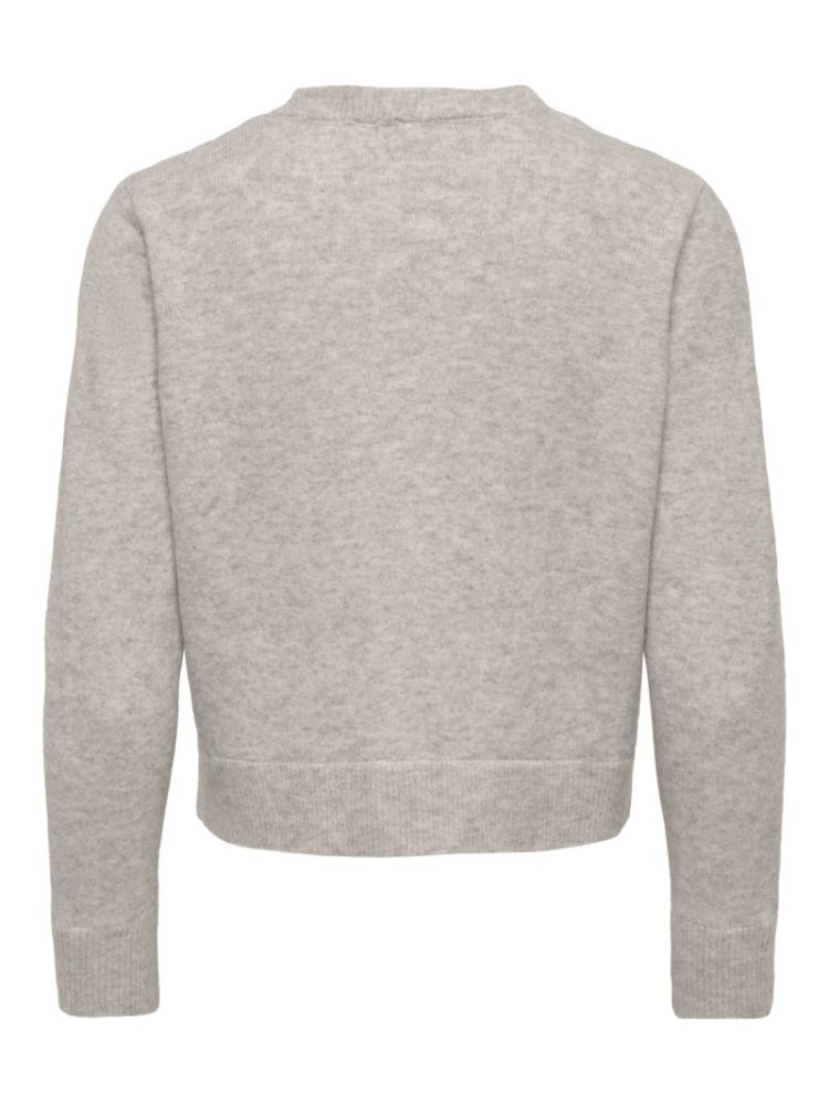 ONLRINE LS O-NECK MIX CARDIGAN 180069001 Beige