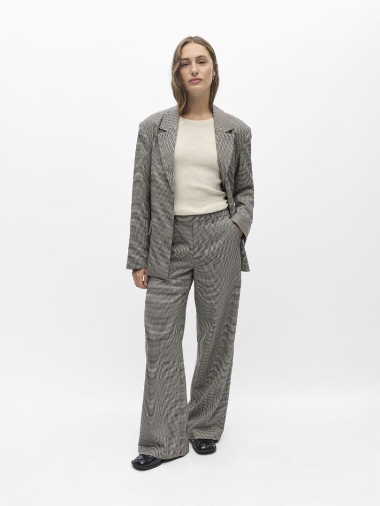 OBJLISA WIDE PANT AOP NOOS 194620052 Sky C
