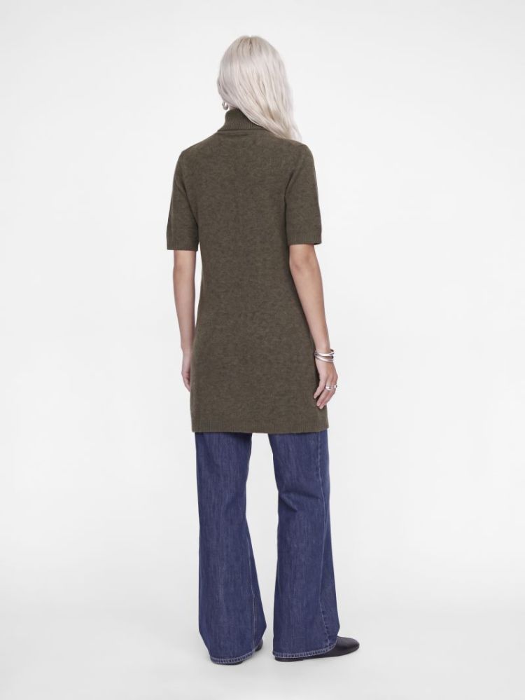 JXVALERIA SS ROLL NECK DRESS K 176574 Falcon