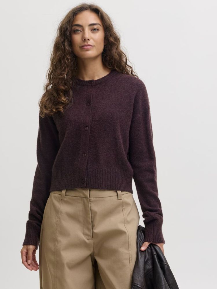 JXNATALIE DIVERSE CARDIGAN KNI 176841 Winetast