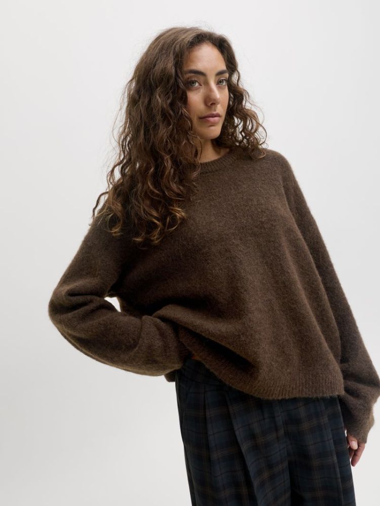 JXMATILDA WOOL BLEND CREW NECK 176191 Demitass