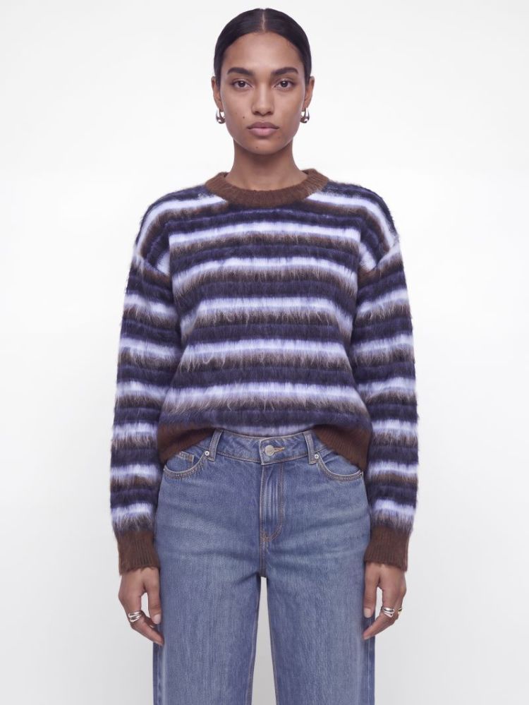 JXCALISTA CREW NECK KNIT 176151 Carafe