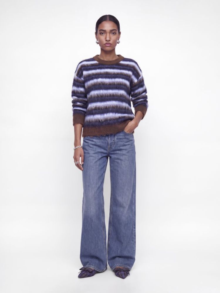 JXCALISTA CREW NECK KNIT 176151 Carafe