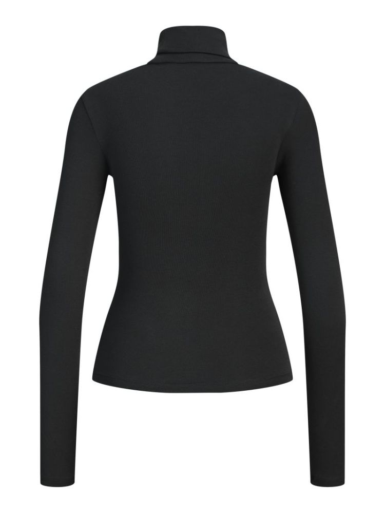 JXSTAR LS HIGH NECK TEE JRS NO 178012 Black