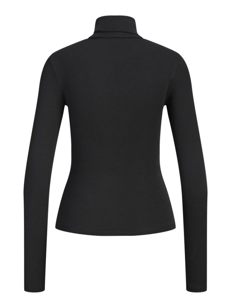 JXSTAR LS HIGH NECK TEE JRS NO 178012 Black