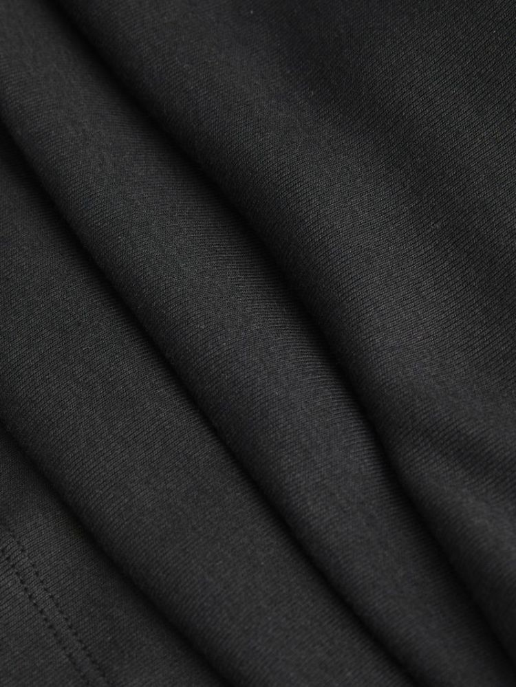JXSTAR LS HIGH NECK TEE JRS NO 178012 Black