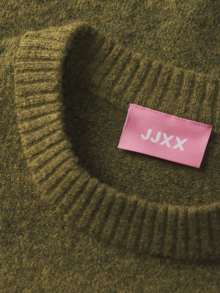 JXVALERIA CREW NECK KNIT 176062 Nutria