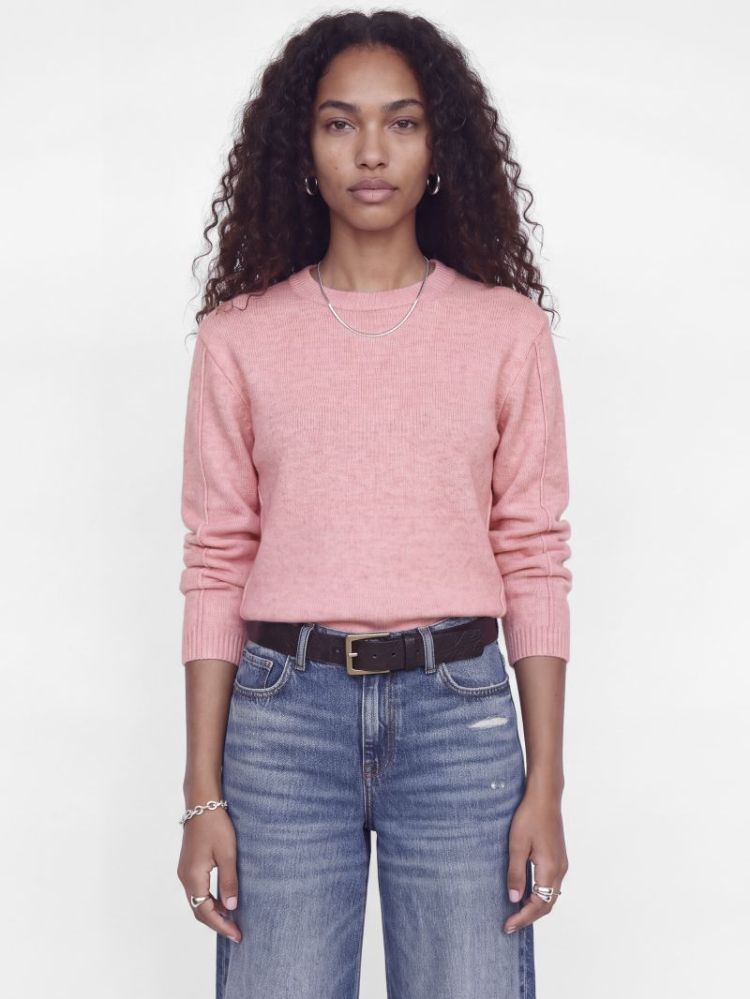 JXVALERIA CREW NECK KNIT 176935 Pink Nec