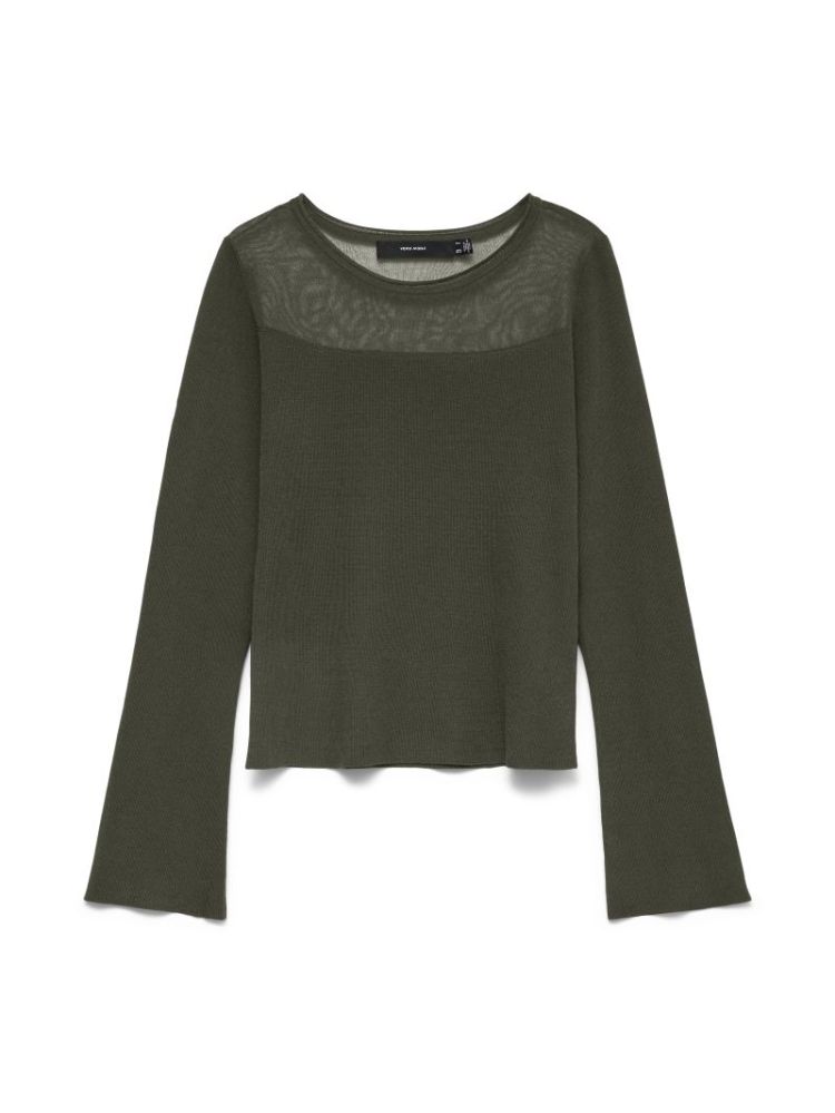 VMCRICKET LS O-NECK PULLOVER 186323 Forest N