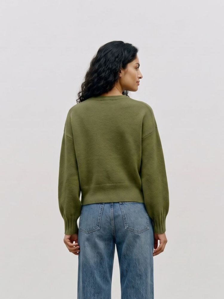VMKACY LS O-NECK PULLOVER 306803001 Sphag