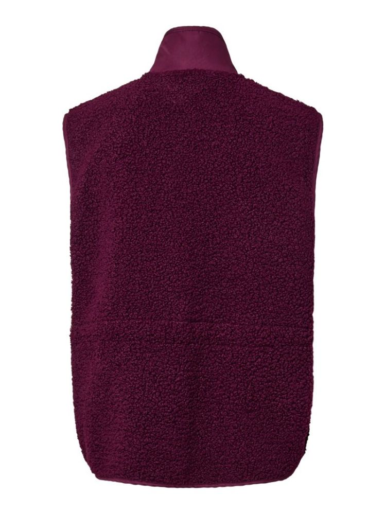 PCKATTY HIGH NECK VEST BC 294444 Pickled