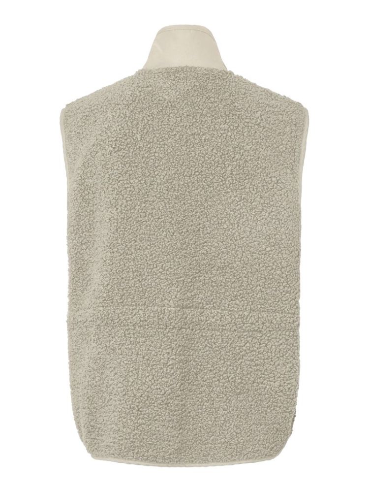 PCKATTY HIGH NECK VEST BC 245215 Birch