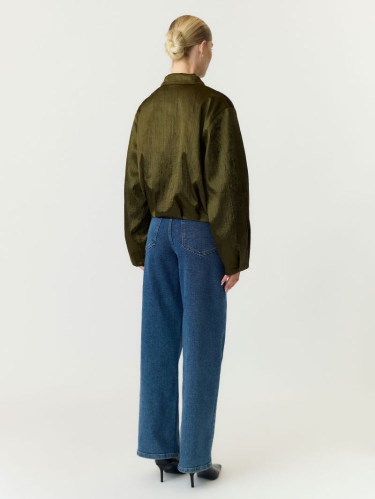 YASTIRA LS BOMBER JACKET S. 194901 Dark Oli