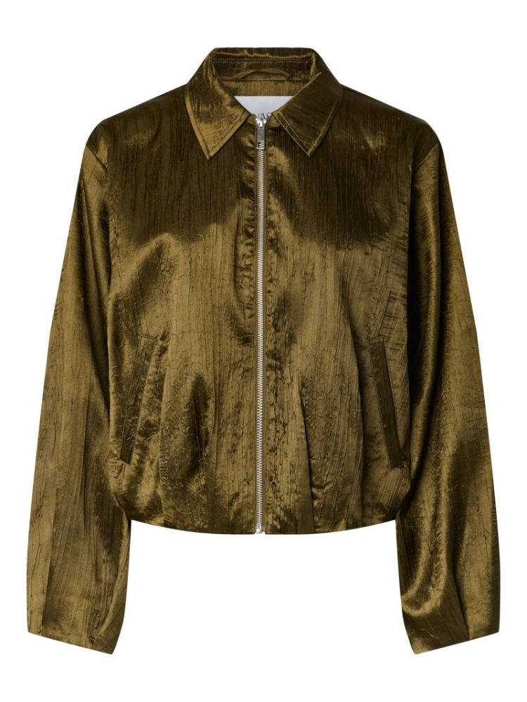 YASTIRA LS BOMBER JACKET S. 194901 Dark Oli