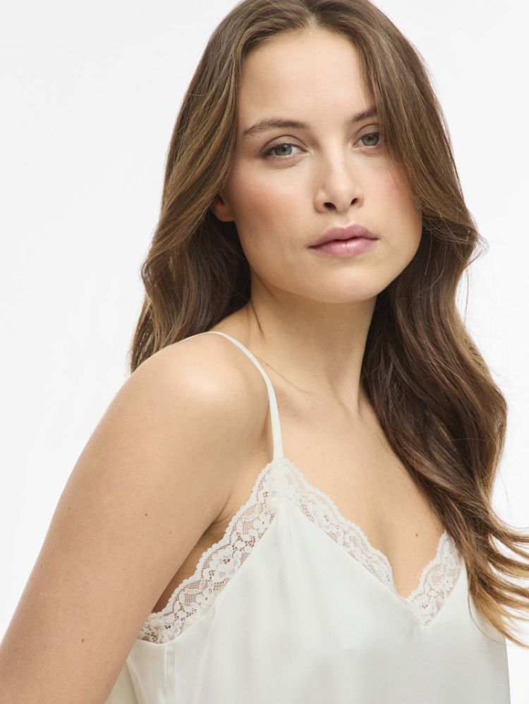 VIENNA RAVENNA LACE SINGLET -  209451 Cloud Da