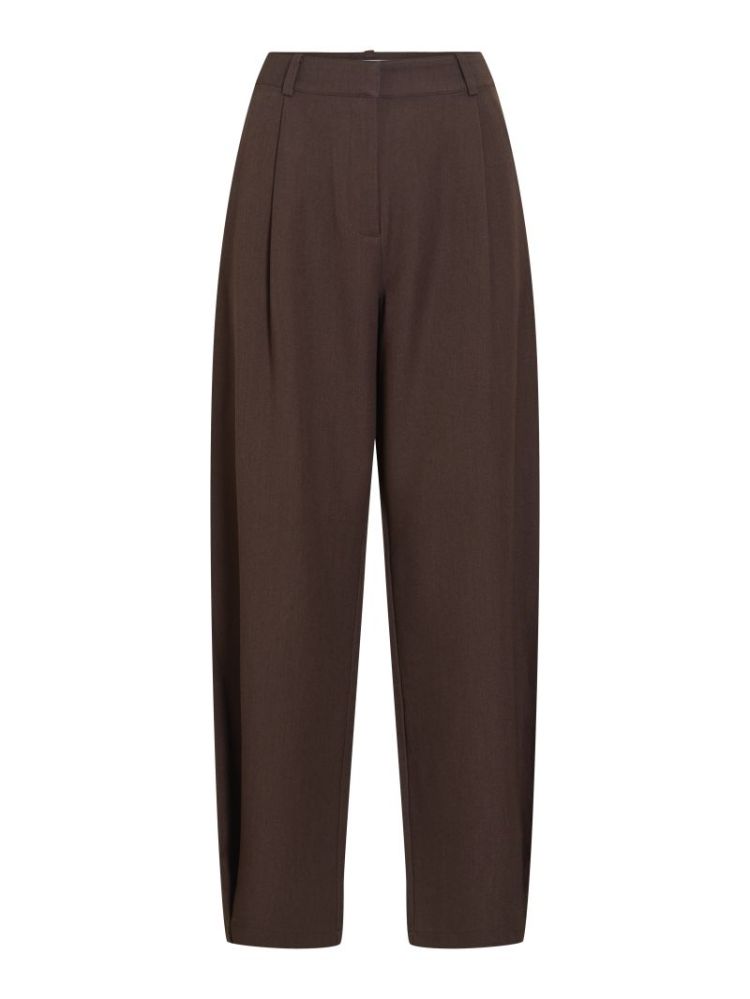VILEORA HW BARREL ANKLE PANTS 196326001 Coffe