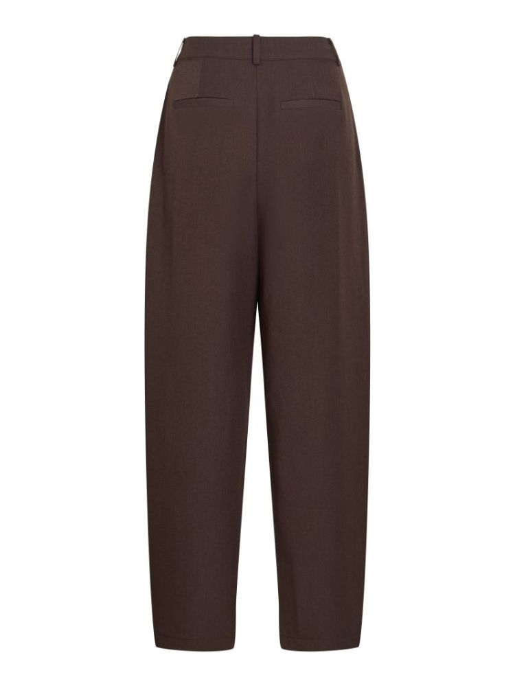 VILEORA HW BARREL ANKLE PANTS 196326001 Coffe