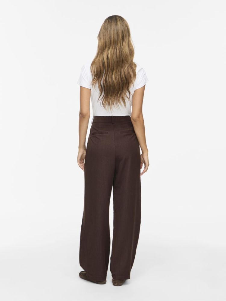 VILEORA HW BARREL ANKLE PANTS 196326001 Coffe