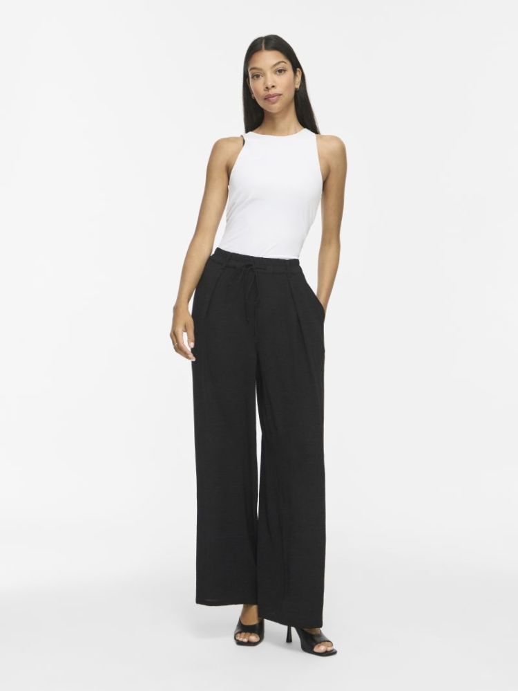VISURASHIL RW WIDE PANTS 295042 Black Be